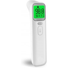 Touchless Thermometer- 4 Modes Infrared Digital Thermometer for Adults, Elderly, Kids and Babies- Forehead Ear Thermometer with Instant Reading, Memory Function, Fever Alarm and LCD Screen