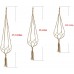 6 Pack Indoor Hanging Planter Holder, Plant Hanger, 3 Different Sizes (Each Size 2 Pack)