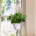 6 Pack Indoor Hanging Planter Holder, Plant Hanger, 3 Different Sizes (Each Size 2 Pack)