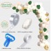 Balloon Garland Arch Kit Wite & Gold