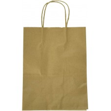 8"x4.75"x10" 50 pcs- Brown Kraft Paper Bags Shopping Bags Party Bags Retail Bags Craft Bags Brown Bag Natural Bag